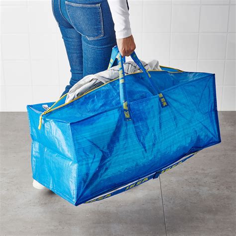 ikea frakta bag with zip.